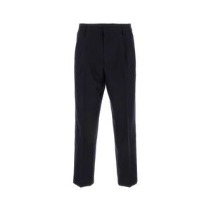 Dries Van Noten Men Midnight Blue Wool Pellow Pant